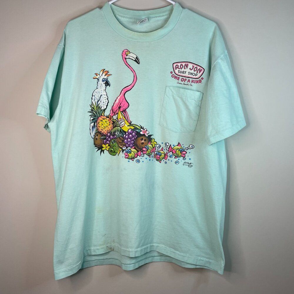 Vintage 1993 Ron Jon Surf Shop Single Stitch Tee – XL